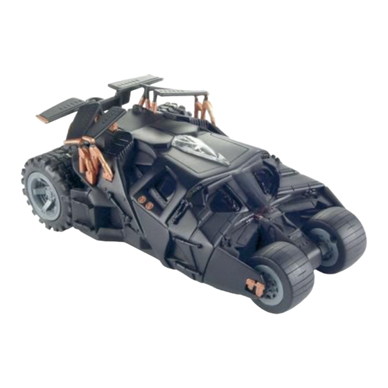 Mattel TYCO RC THE DARK KNIGHT Manual