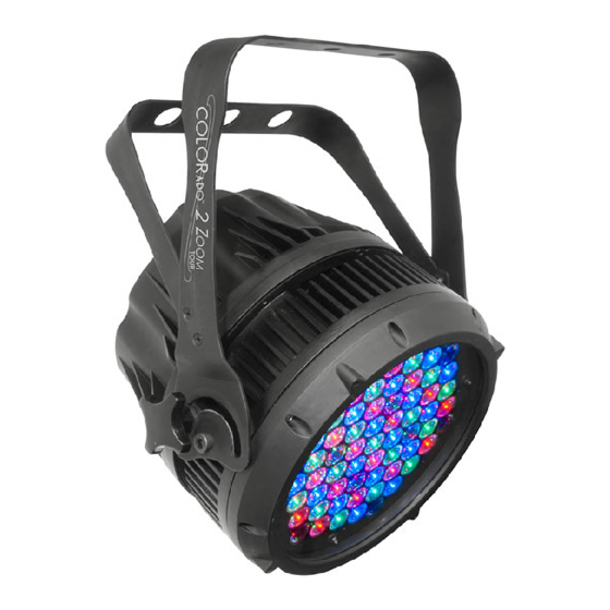 Chauvet COLORado 2 Zoom IP User Manual