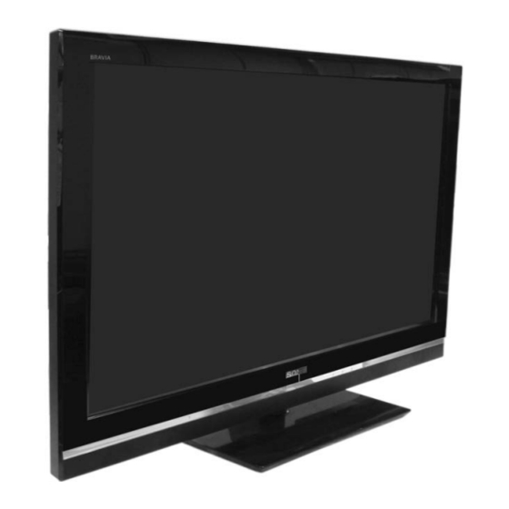 Sony KDL-37W5800 Service Manual