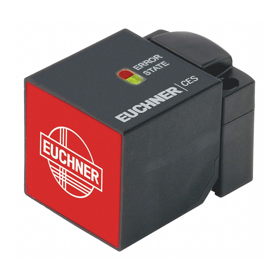 EUCHNER CES-AP-C01- Series Operating Instructions Manual