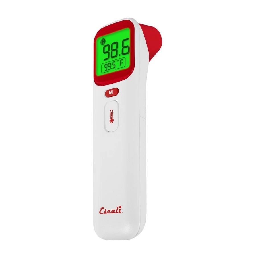 Escali BT601 Product Manual
