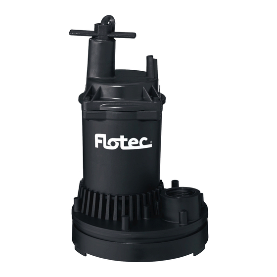 Flotec 1100X Series Quick Start Manual
