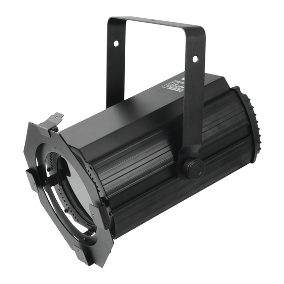 EuroLite LED THA-100F COB 3200K Manuals