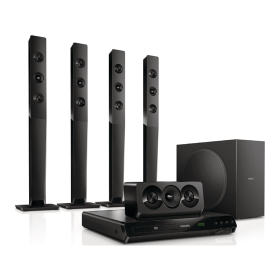 Philips HTD5570/98 Quick Manual
