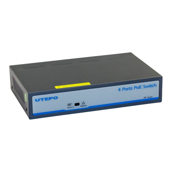 UTEPO UTP1-SW0401-TP60 User Manual