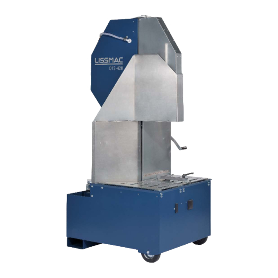 Lissmac DTS 420 T Operating Manual