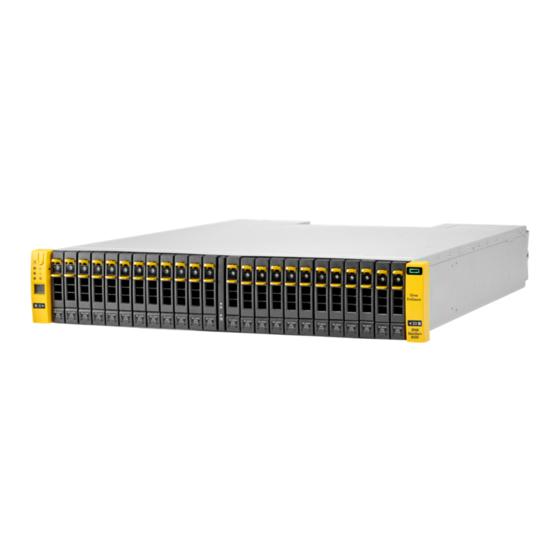 Hewlett Packard Enterprise 3PAR StoreServ 8000 Series Configuration Manual