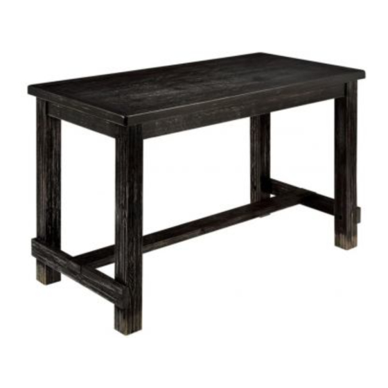 Furniture of America CM3324PT/BT Assembly Instructions