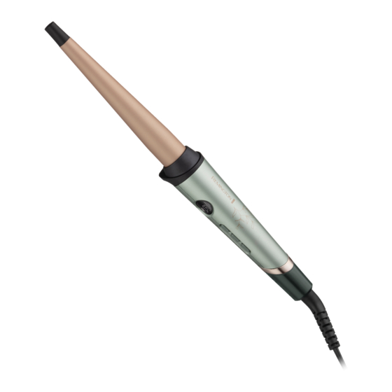 Remington Botanicals Curling Wand Manual