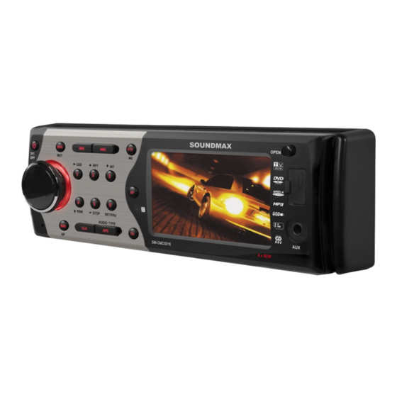 SoundMax SM-CMD3016 Instruction Manual