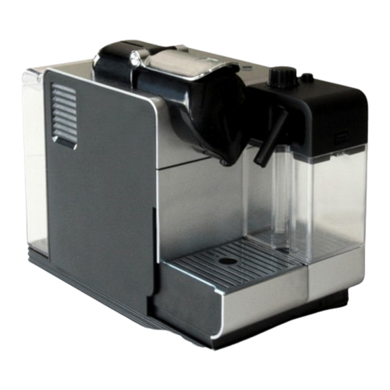 Nespresso Lattissima+ F416BL Service Manual