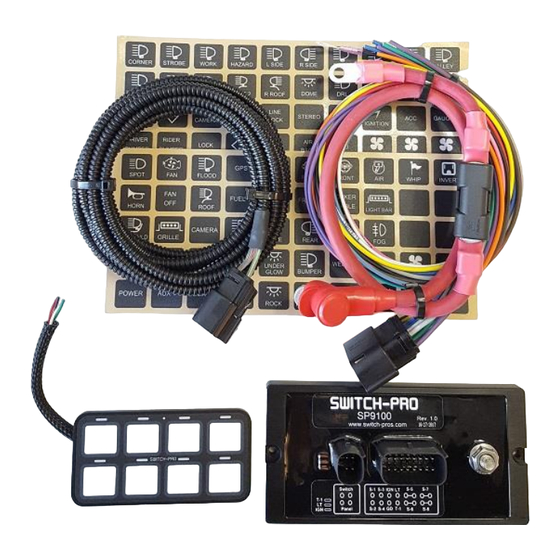Switch-Pros SP9100 Installation Manual
