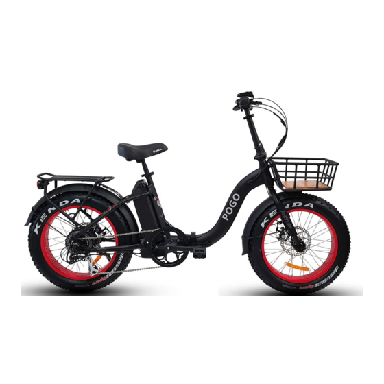 Rilu POGO 7D Folding Electric Scooter Manuals