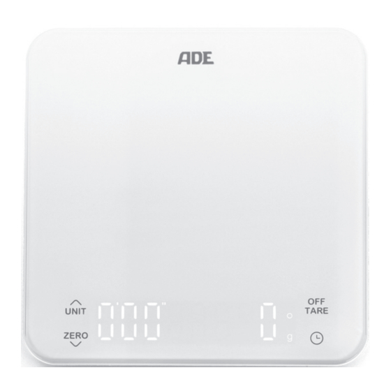 ADE KE 2100 Manual