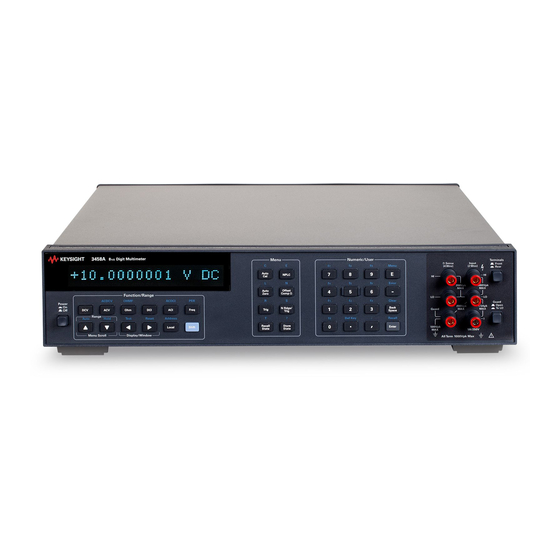 AGILENT TECHNOLOGIES 3458A REPAIR MANUAL Pdf Download ManualsLib