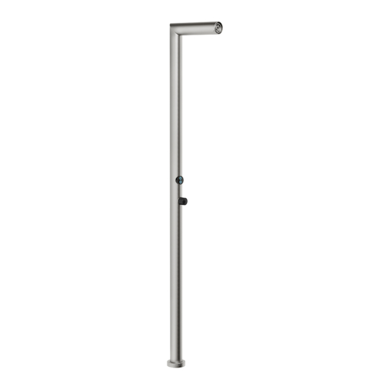 Gessi PRIVATE WELLNESS OUTDOORL 63225 Manual