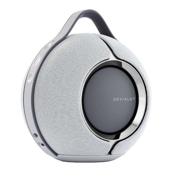 Devialet MANIA Quick Start Manual