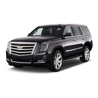 Cadillac Escalade 2019 Owner's Manual