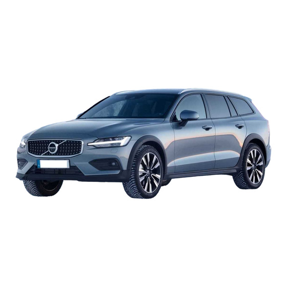 Volvo V60 CROSS COUNTRY 2020 Owner's Manual