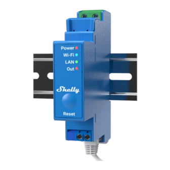 Shelly Wave Pro 1 Extended User Manual