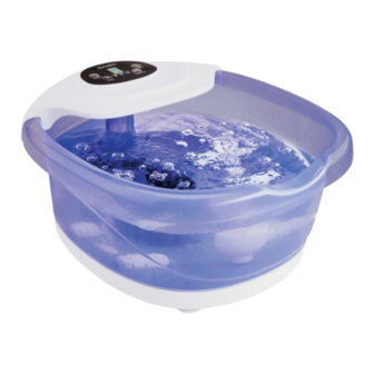 HoMedics salt-n-soak FB-505H Instruction Manual And  Warranty Information