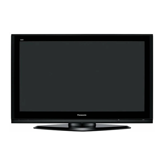 Panasonic Viera TH-42PZ700 Manual De Instrucciones