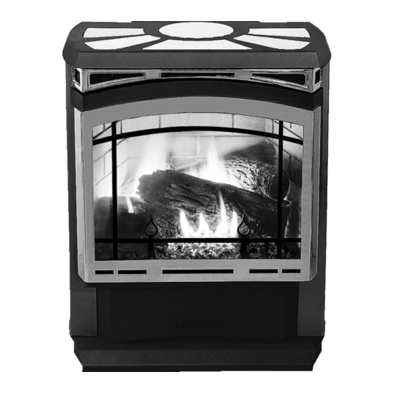 Harman Stove Company Conquest Gas Stove Installation And Operating Manual