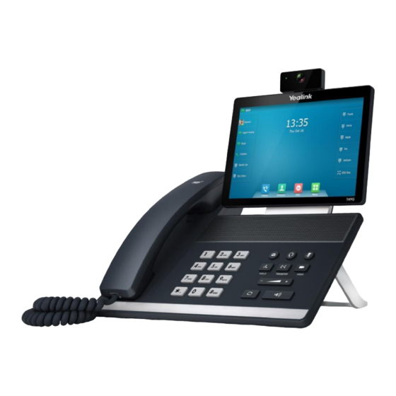 Yealink SIP VP-T49G User Manual