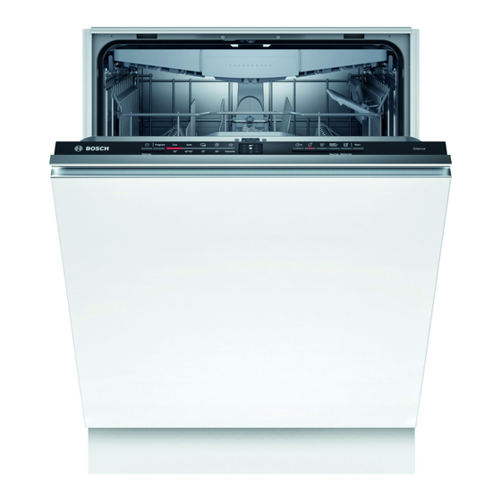 Bosch SMV2HVX20E User Manual