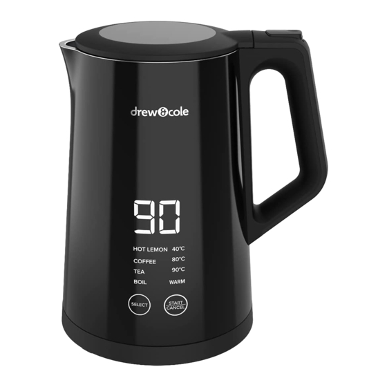 Drew & Cole DIGITAL KETTLE PRO User Manual
