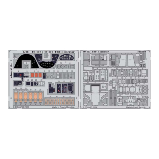 Eduard 49 457 Manual