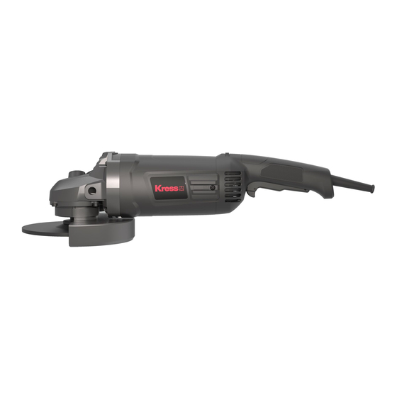 KRESS KUS35P Safety And Operating Manual