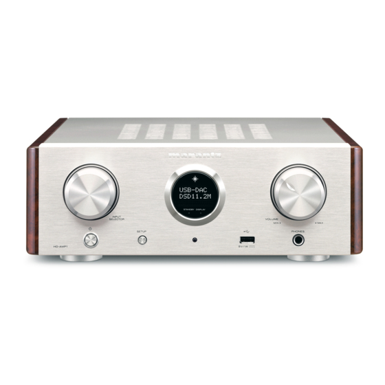 Marantz HD-AMP1/U1B/N1B/N1SG Service Manual