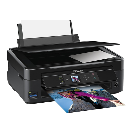 Epson Stylus SX445W Startup Manual