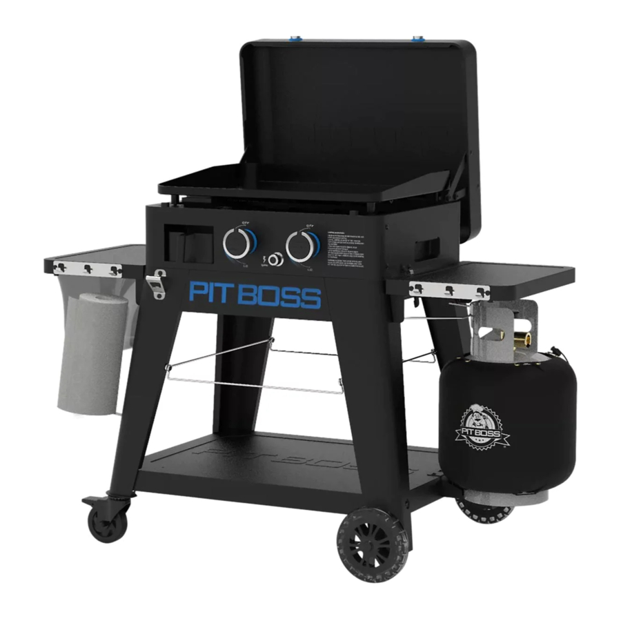 Pit Boss PB2BGD2 - 2-Burner Ultimate Lift-Off Plancha Manual