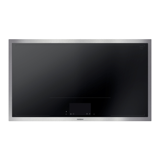 Gaggenau CX49261 Series Use And Care Manual