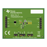 Texas Instruments TPS62A01PEVM-018 User Manual