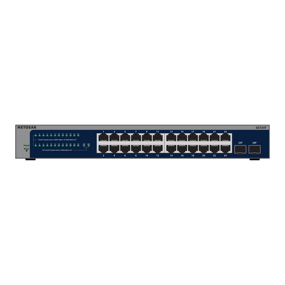 NETGEAR GS748Tv6 Hardware Installation Manual