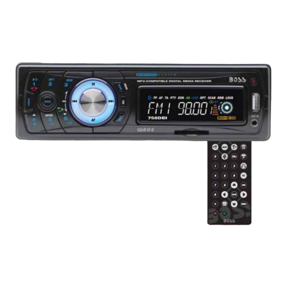 Boss Audio Systems 758DBI Manual Del Usuario