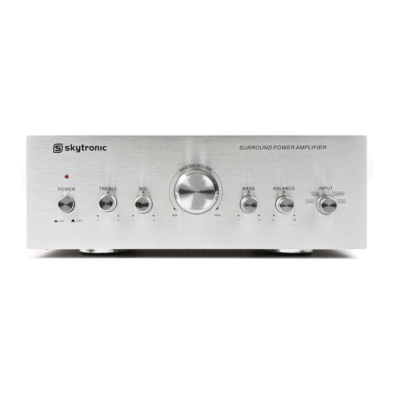 Skytronic 103.311 Hifi Amplifier Manuals