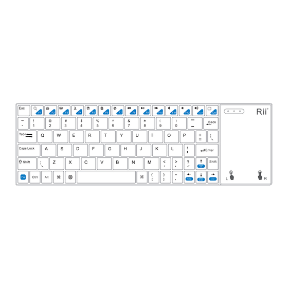 Riitek RiiRT-MWK12 User Manual