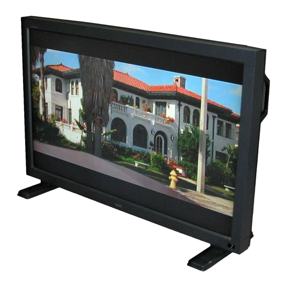 NEC LCD4000 User Manual