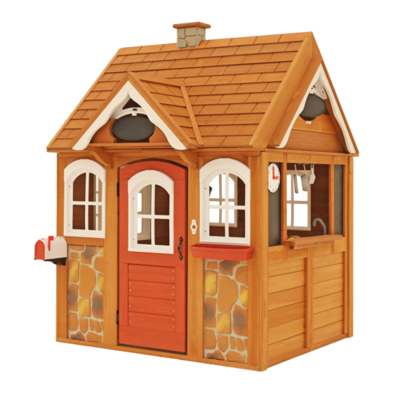 CEDAR SUMMIT STONEYCREEK CEDAR PLAYHOUSE P280090 INSTALLATION AND OPERATING INSTRUCTIONS MANUAL Pdf Download ManualsLib