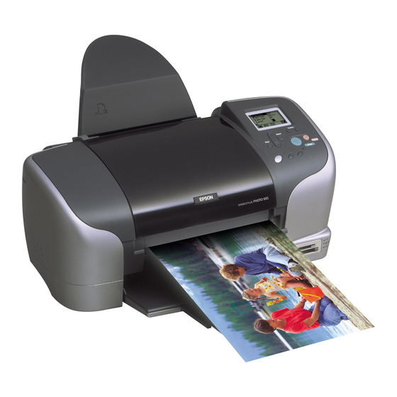 Epson Stylus PHOTO 935 Operation Manual