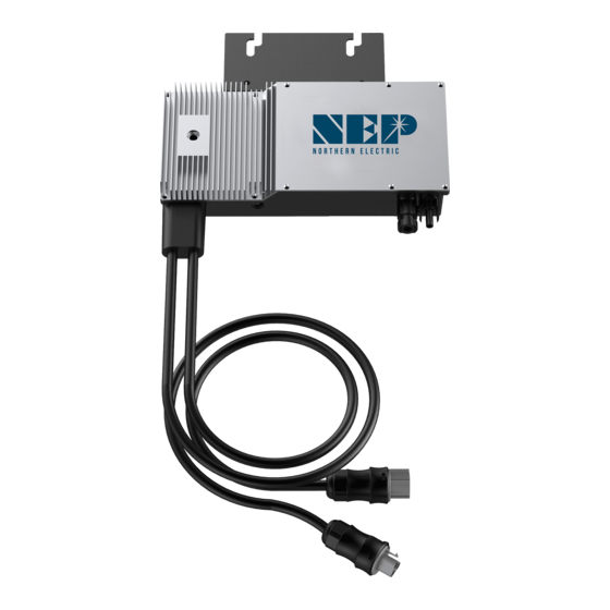 NEP BDM-500 Installation And Operation Manual