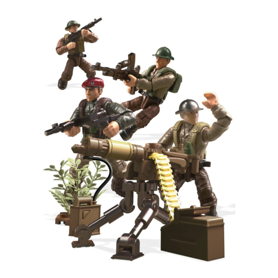 Mega Construx Call of Duty Legends: Allied Soldiers Manual