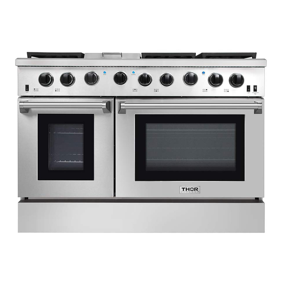 Thor Kitchen LRG3001U Series Manual