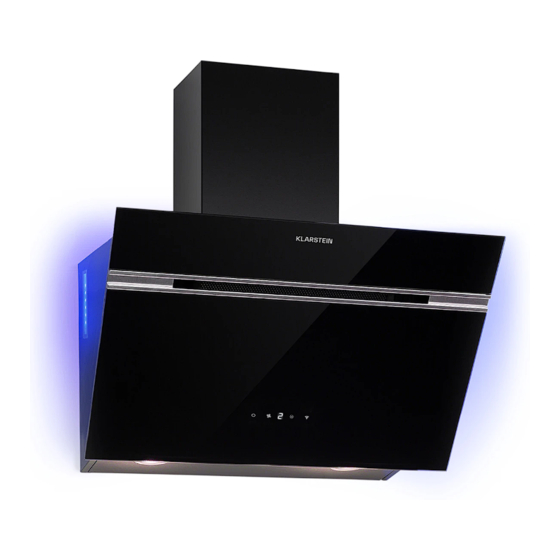User Manuals: Klarstein ALINA 60 SMART Cooker Hood