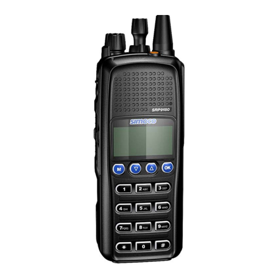Simoco P25 User Manual