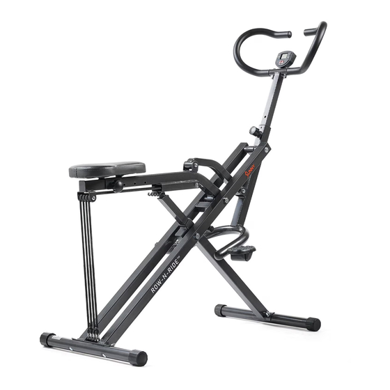 Sunny Health & Fitness ROW-N-RIDE PLUS 077PLUS User Manual